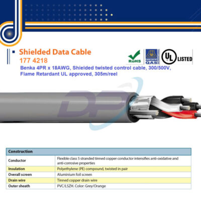 177 4218 Cáp báo cháy Benka 4PR x 18AWG