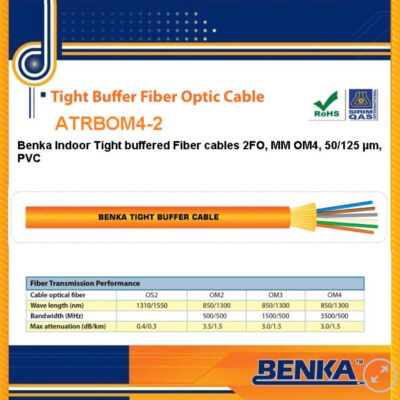 ATRBOM4-2 Cáp Quang Benka Fiber Cables 2FO, MM OM4