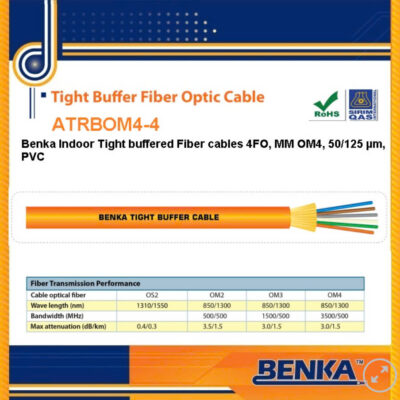 ATRBOM4-4 Cáp Quang Benka Fiber Cables 4FO, MM OM4