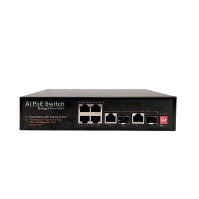 Switch Poe NETTEK. Mã NT-P42G2S