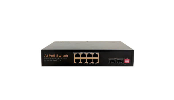 Switch Poe NETTEK. Mã NT-P82G-2S Switch Poe NETTEK. Mã NT-P82G-2S