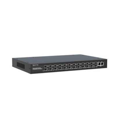 Bộ chuyển đổi quang điện NETTEK, 1 sợi quang tốc độ 10/100/1000Mbps, 24 cổng quang, 2 cổng LAN tốc độ 10/100/1000Mbps NETTEK. Mã NT-24G2E-SC20A/B