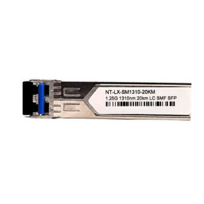 Module quang Single mode, chuẩn LC, 2 sợi quang NETTEK. Mã NT-LX-SM1310-20KM