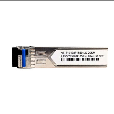 Module quang Singlemode 1 sợi Chuẩn A NETTEK. Mã NT-T1310/R1550-LC-20KM