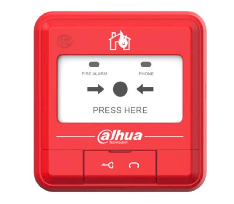 DHI-HY-C12 Công tắc báo cháy khẩn cấp thủ công DAHUA DHI-HY-C12 Công tắc báo cháy khẩn cấp thủ công DAHUA